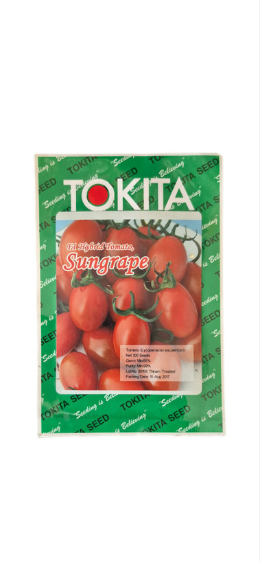 بذر گوجه فرنگی گلخانه ای چری سان گریپ توکیتا ژاپن | sungrape tokita